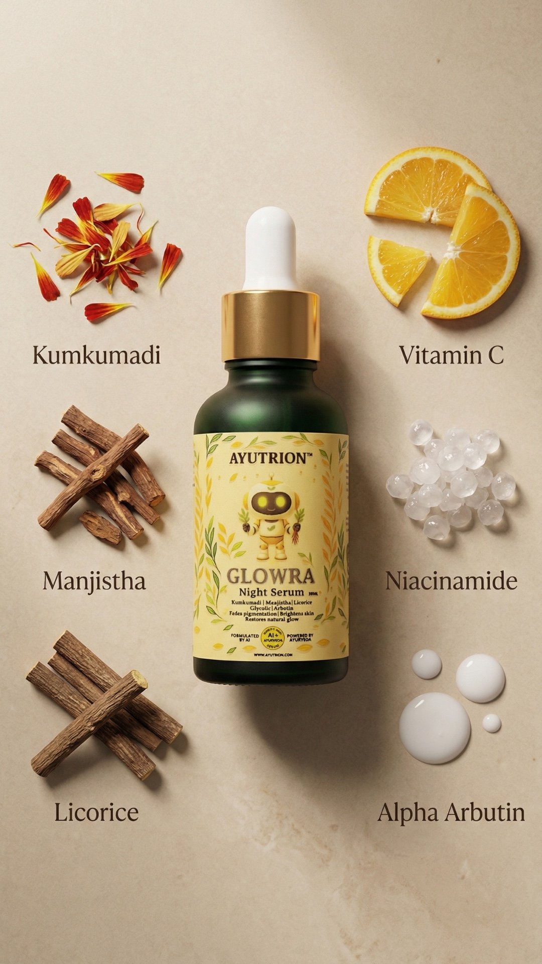 Ayutrion Glowra™ Night Serum